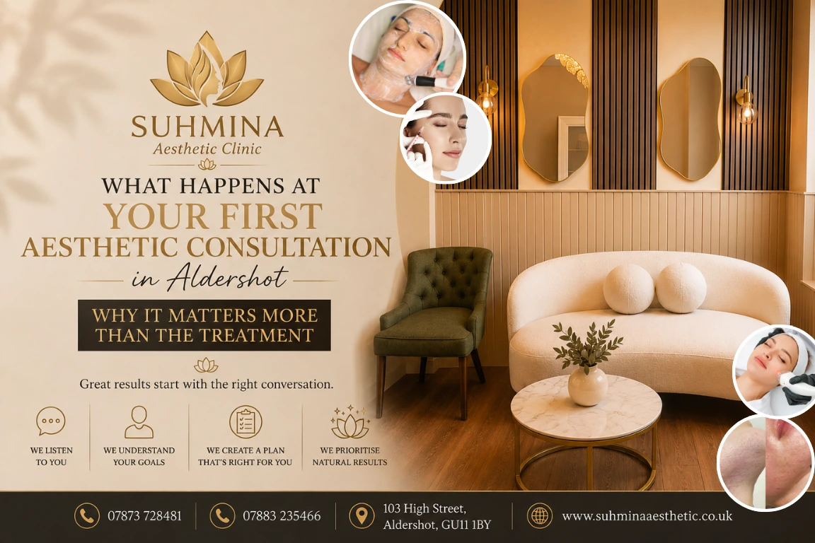 What Happens at Your First Aesthetic Consultation in Aldershot — And Why It Matters More Than the Treatment