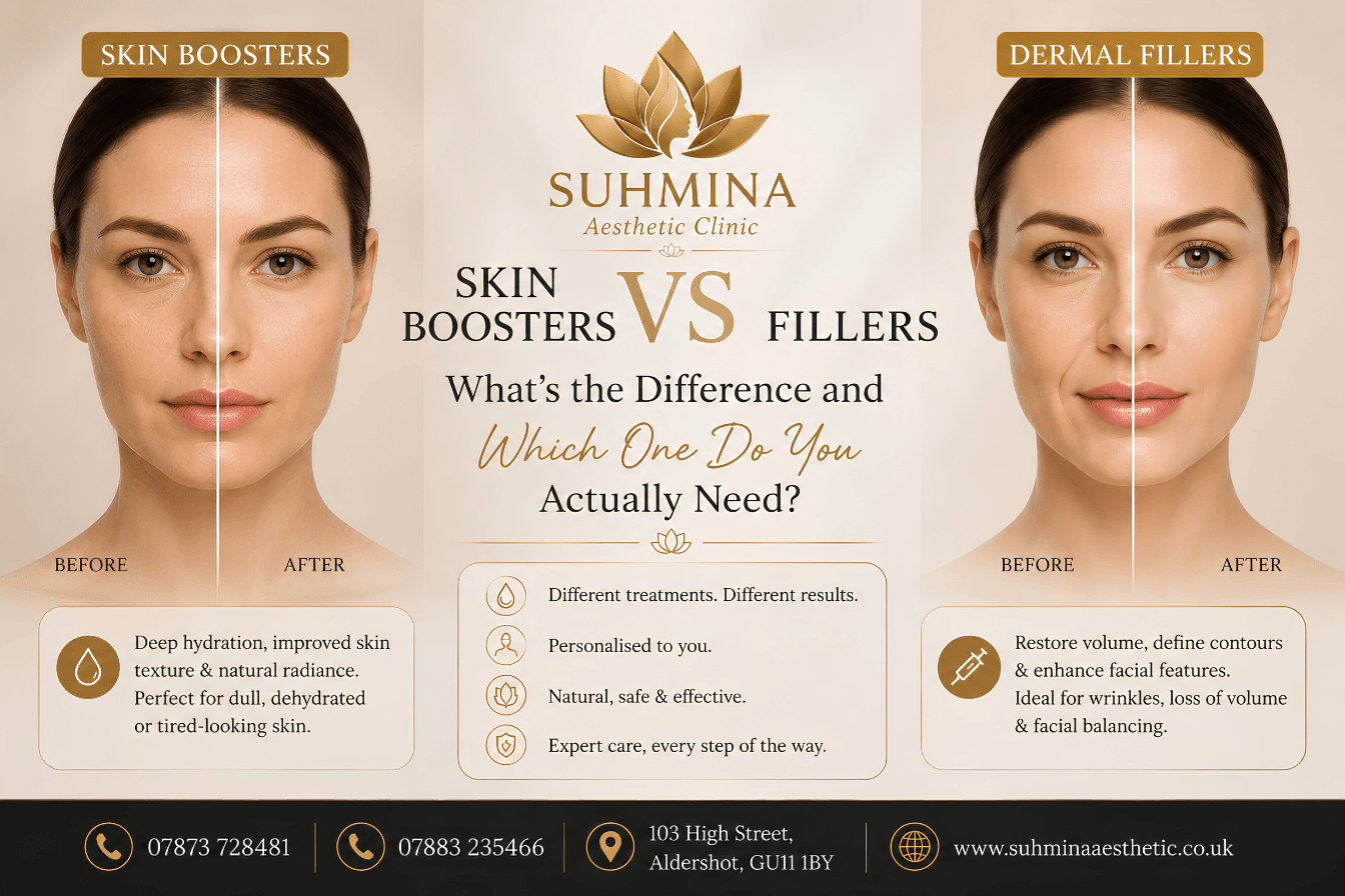 Skin Boosters vs Dermal Fillers: What's the Difference and Which One Do You Actually Need?