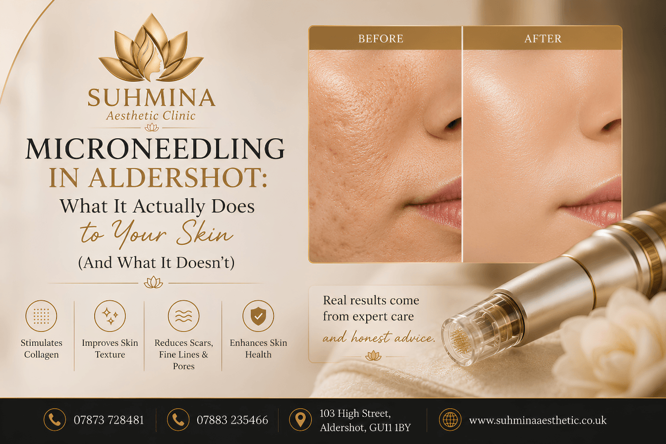Microneedling in Aldershot: What It Actually Does to Your Skin (And What It Doesn't)