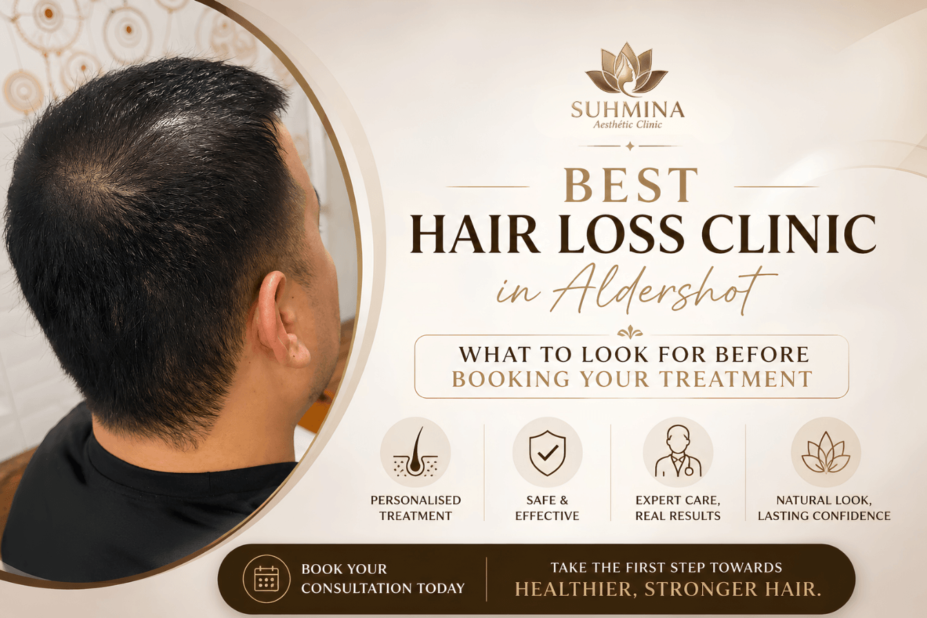 Best Hair Loss Clinic in Aldershot: What to Look for Before Booking Your Treatment