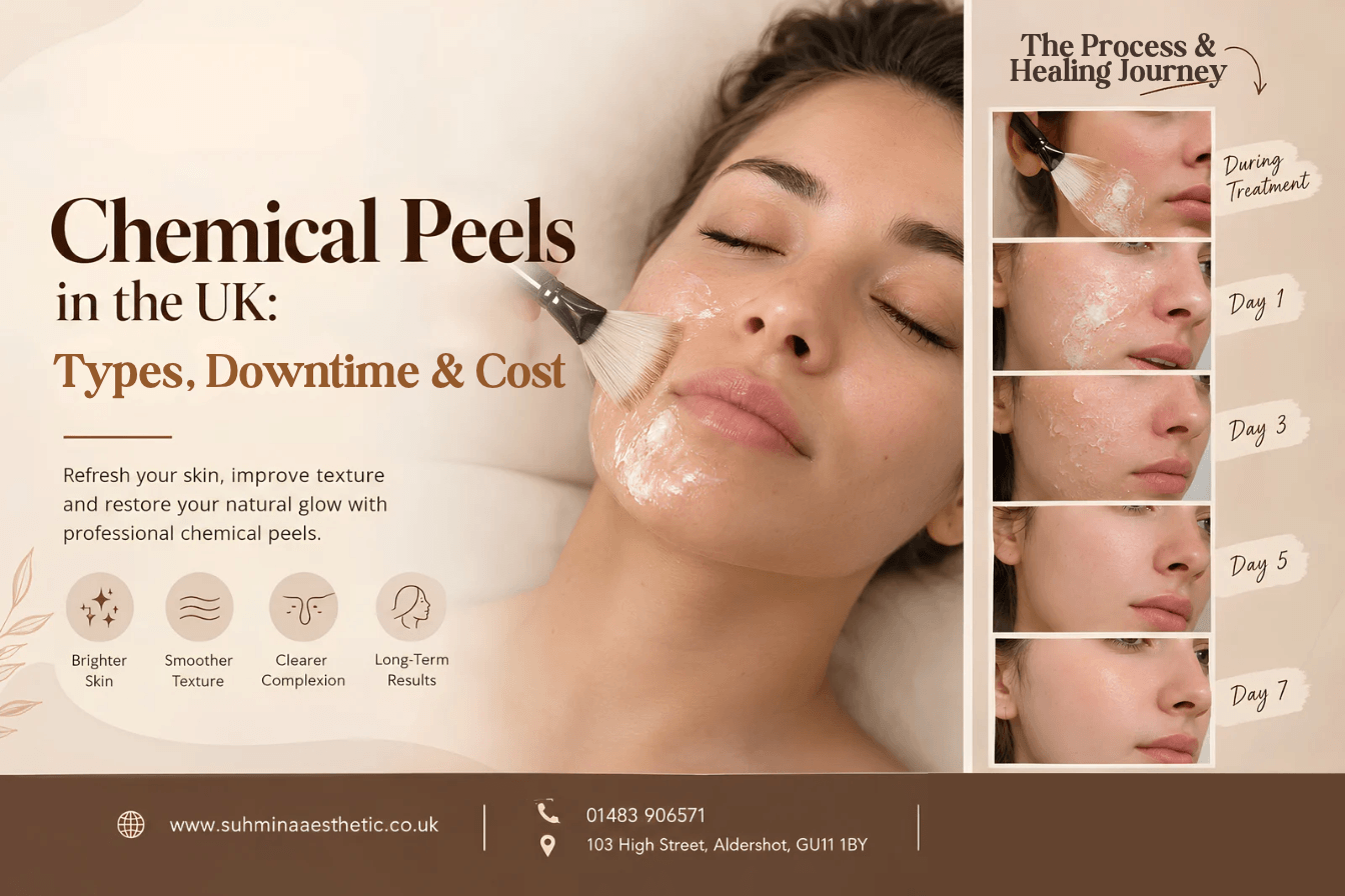 Chemical Peels in the UK: Types, Downtime and Cost (2026 Guide)